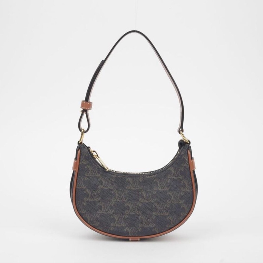 Celine Ava Triomphe Canvas Mini Bag